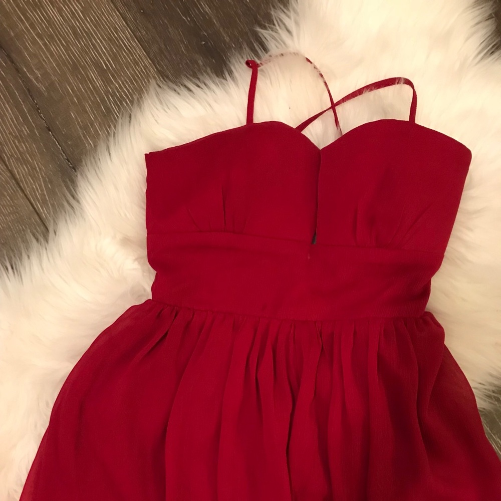 ANGL mini red romper